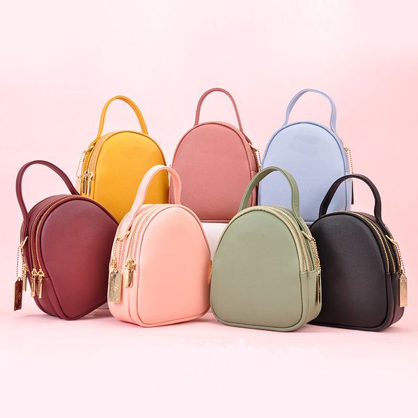 

women backpack style high-quality leather fashion casual bags small girl schoolbag business lapbackpack charging bagpack rucksack sport&outd