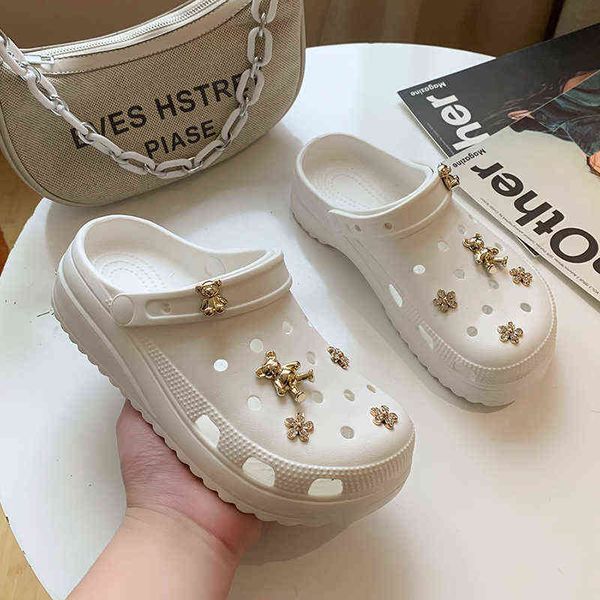 

nxy sandals 2023 summer sandal fashion shoes women soft breathale slippers for o, Black