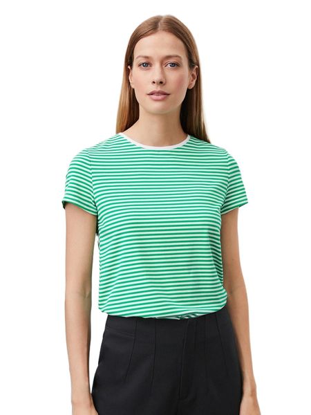 

viscose striped t-shirt r1gf#, White