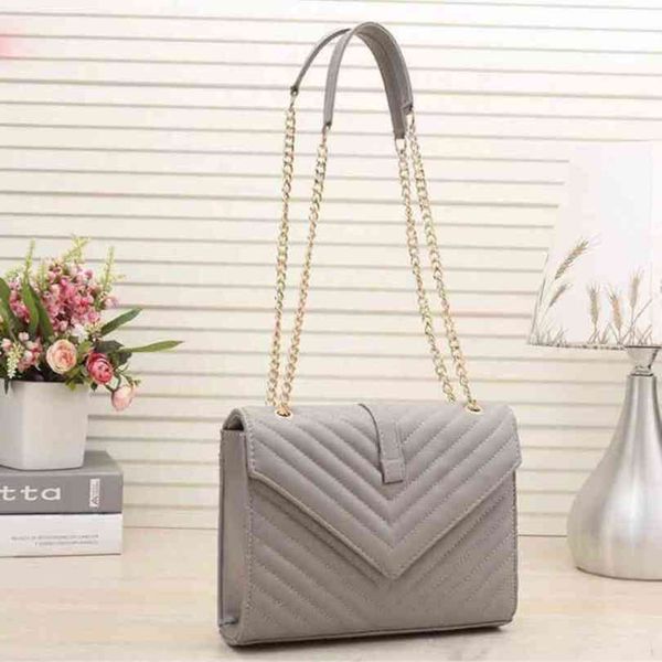 

luxury handbag shoulder bags brand loulou y-shaped designer bag seam leather ladies metal chain clamshell messenger gift box uz3v