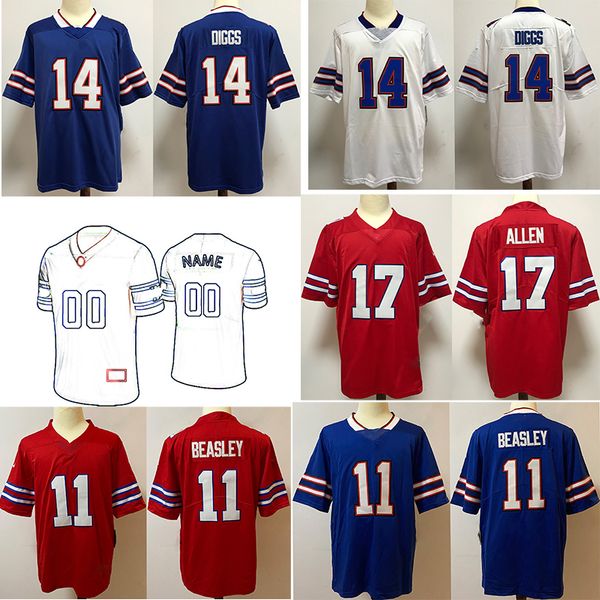 

football jerseys mens outdoor short-sleeved design 11 beasley rugby uniform clothing comfortable clothing customization team name number s-3, Black;red