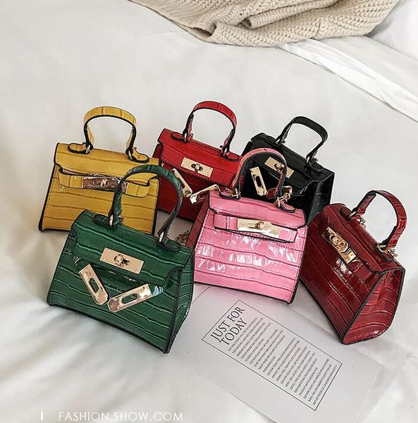 

children handbag sweet all-match girl's cross-body bag korean fashion mini bags girls purse, Black