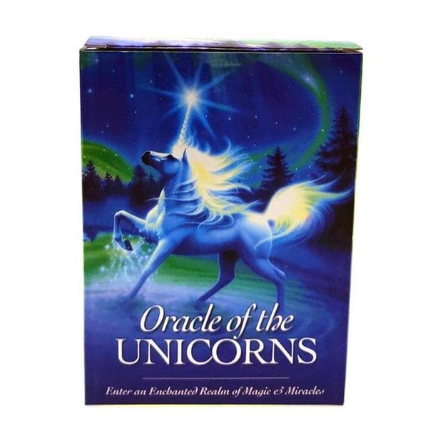 

unicorn orcale cards english tarot cards oracle board game tarot cards table games201r
