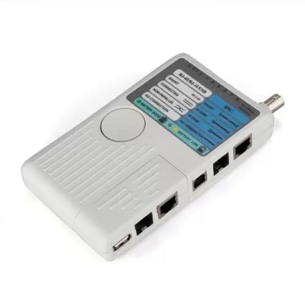 Сетевые инструменты USB Ручной провод RJ45 BNC RJ11 1394 Ethernet Network LAN Кабельный тестер