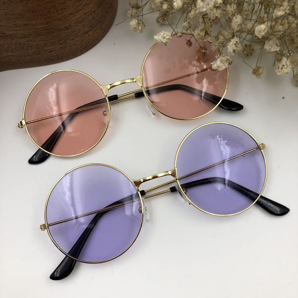 

classics wholesale metal classic round sunglass transparent piece fashionable large frame glass polarized fashion design ladies sun glasses, White;black