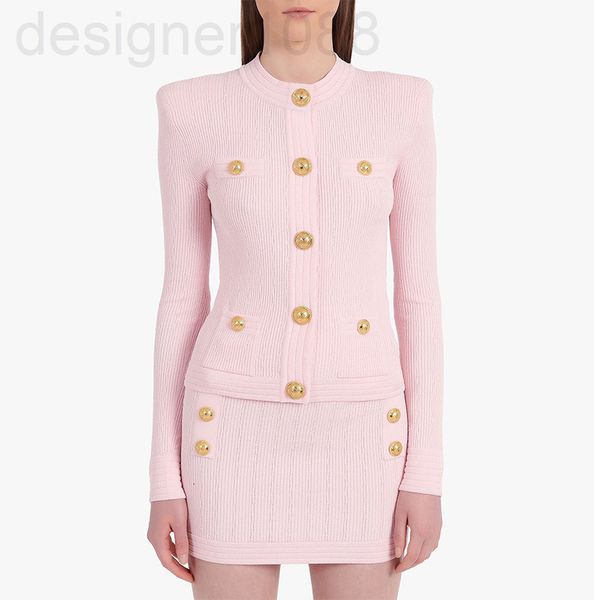 

casual dresses designer 2021 autumn and winter celebrity b's knitting pit strip flower carrying high texture metal buckle long sleeve r, Black;gray