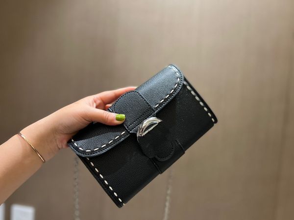 

classic black crossbody bag designer shoulder bag luxury women's wallet xb40087