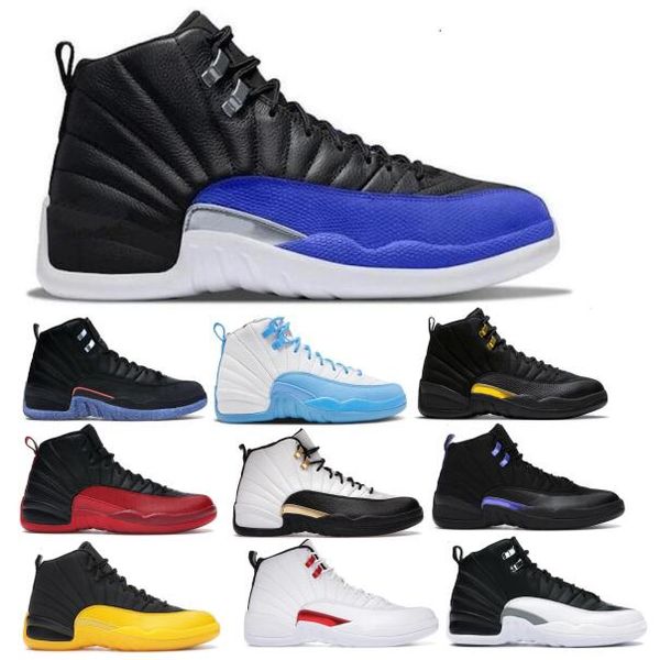 

jumpman 12 12s mens basketball shoes gs utility indigo gym red hyper royal black taxi playoffs royalty 2022 classic trainers sneakers