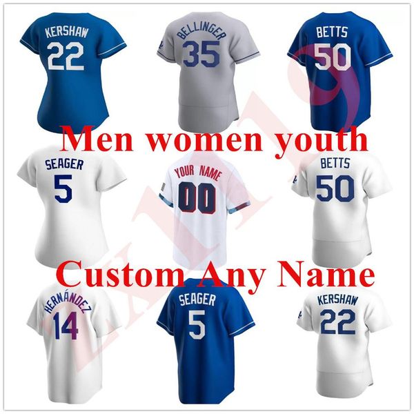 

men women kids youth 2021 city connect baseball jerseys 50 mookie betts cody bellinger justin turner max muncy clayton kershaw dodger enriqu, Black