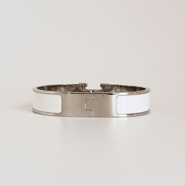 

bracelets designer design bangle stainless steel sliver buckle bangles fashion jewelry men and women bracelet ywsd, Black