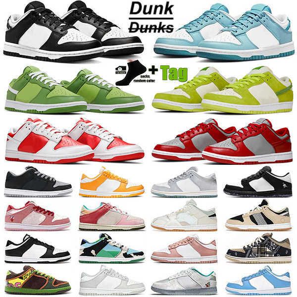 

men women sb dunks low running shoes white black grey fog unc vintage green laser orange syracuse mummy chlorophyll cherry candy mens chunky