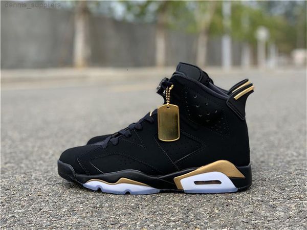 

shoes men dmp 6 released gold metallic black 23 retro ct4954-007 sport 6s 7~13 udubq