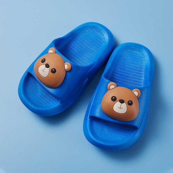 

china brand yellow childrens slippers summer korean version of the cartoon rabbit home indoor baby home cute sand1911, Black;grey