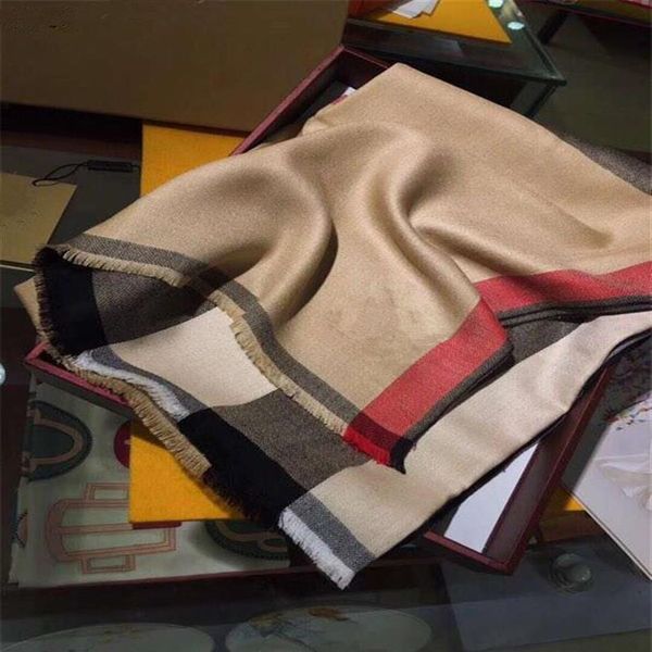 

fashion promotional scarf shawl for men and women autumn and winter warm wool shawl four seasons leisure classic 180 244a, Blue;gray