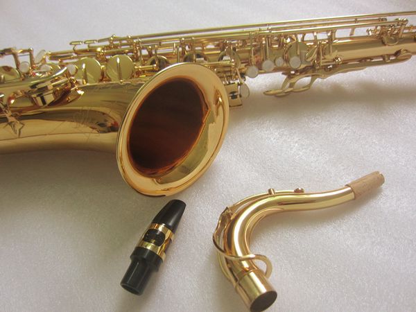 

professional new brand tenor bb tenor saxophone playing electrophoresis gold tenor sax with mouthpiece free