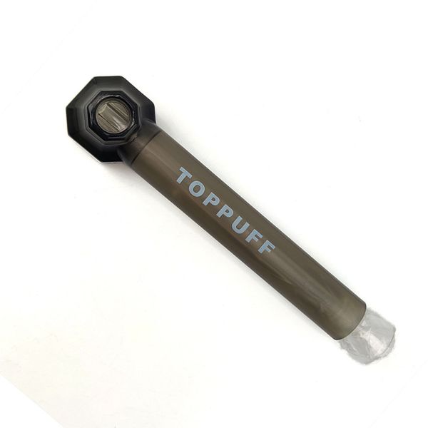 Top Puff Pipes Instant parafuso Bongo em uma garrafa Toppuff Viajante DIY Tubo de água Viagem de acrílico Substituição portátil Fumando vidro de cachecóis shisha por atacado