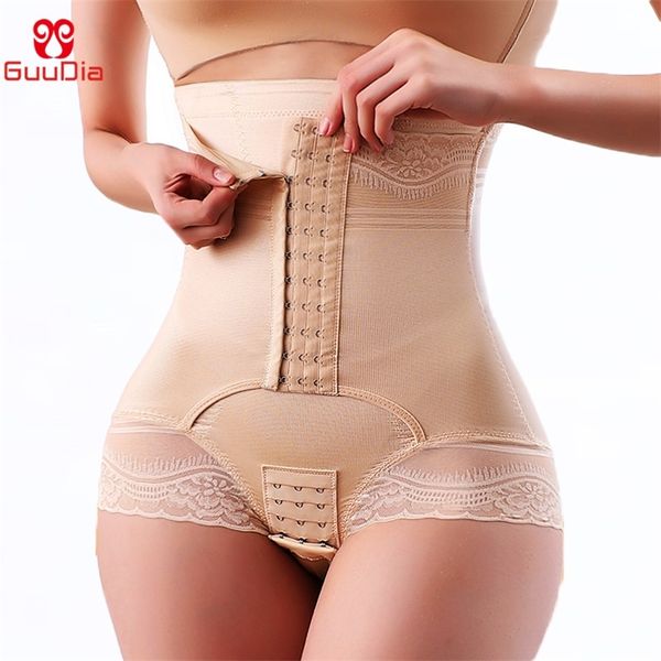 GUUDIA Frauen Body Shaper Bauch Steuer Höschen Hohe Taille Trimmer Postpartale Gürtel Abnehmen Unterwäsche Schlankere Shapewear Cincher 220614