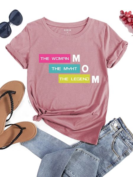 

letter graphic tee v0sl#, White