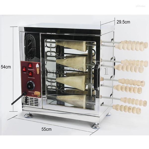 Хлебные производители коммерческие дымоходные печь для пекарни высококачественной электрической тостера. Производственная машина Phil22