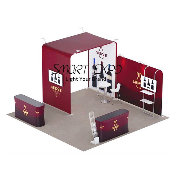 

portable 5x5m banner stands advertising display booth for trade shows events