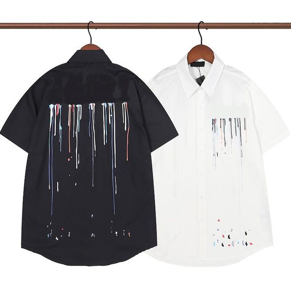 

classic mens designer shirts with letters summer short sleeved t-shirt for men women tee polos casual fashion mens clothing high quality, White;black