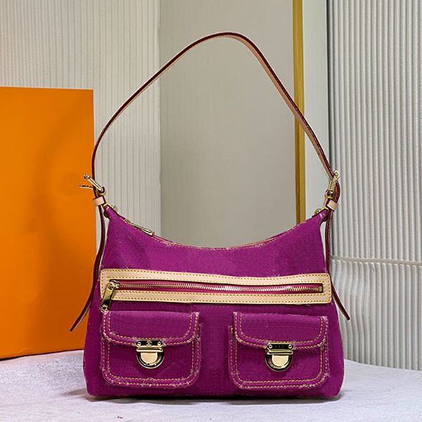 

cross body bags denim canvas women handbag travelling bag flap messenger fashion classic letters printing zipper lady shoulder purse hardwar