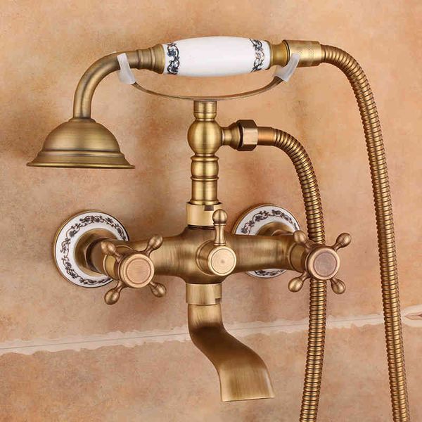 

bath faucet all copper antique bathroom shower set household faucet concealed w2wp