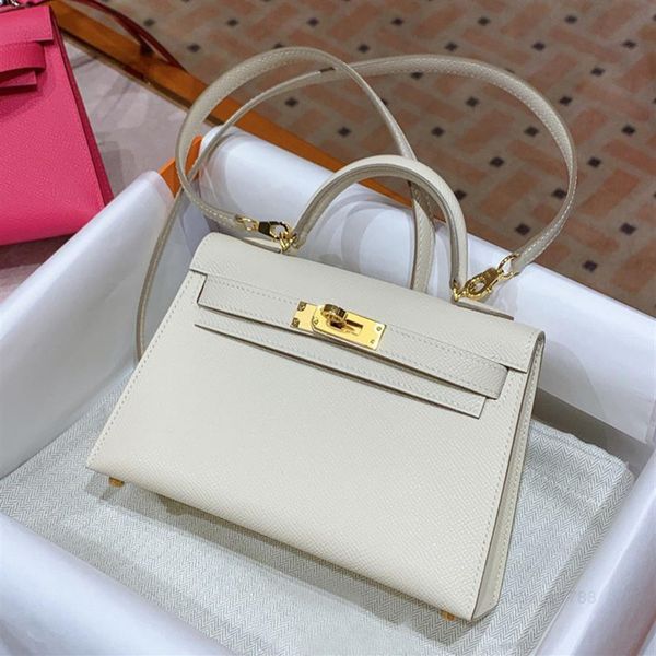 

designer kellies bags mini bag single shoulder messenger handbag genuine leather women's second generation323j