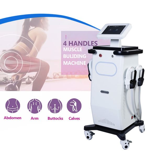 

4 handle slimming 10 tesla body slimming buttock lift muscle beauty machine