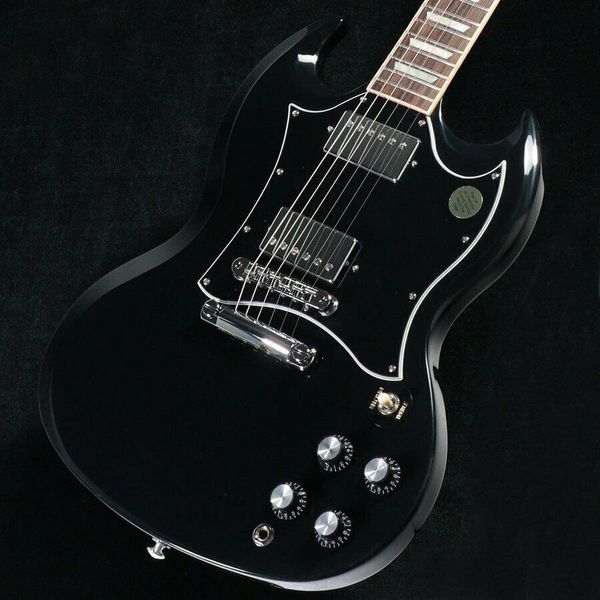 

sg standard ebony 22510177 electric guitar same of the pictures