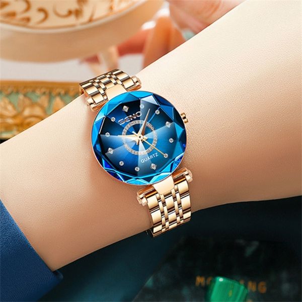 

fashion watches for women luxury quartz luxo feminino montre reloj mujer zegarek damski drop cadeau femme 220428, Slivery;golden
