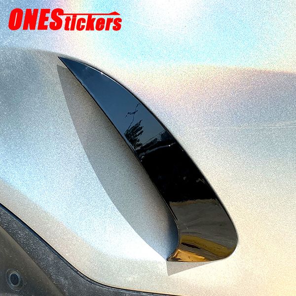 

for mercedes benz gle coupe c292 gle320 400 450 500 2015-2018 abs car accessories rear bumper spoiler side air outlet cover trim