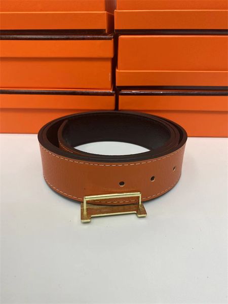 

wholesale fashion men belt designer luxury business smooth buckle mens belts for belt with box, Black;brown
