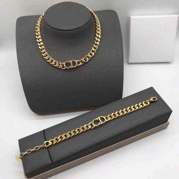 

factory outlet zhao liying baby's same high version letter necklace women's net red minority collar clavicle chain, Silver