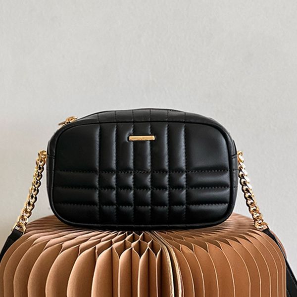 

lola quilted camera bag crossbody shoulder bags handbags purse sheepskin leather zipper closure fashion letters plain wallets