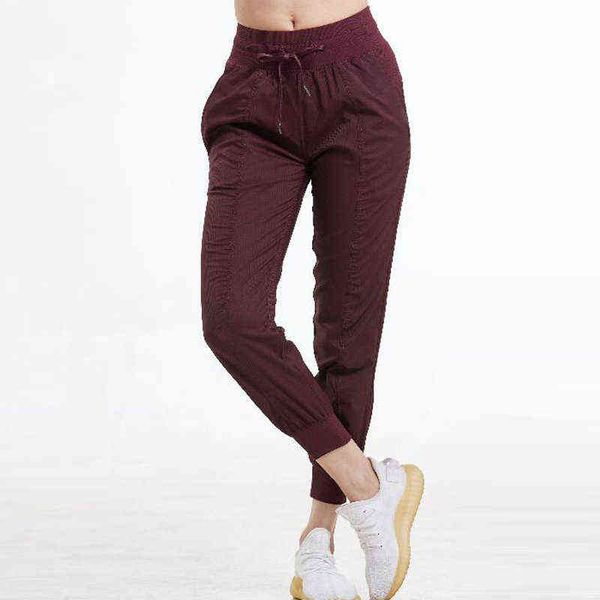 

sports trousers drawstring jogger boot cut pants wide leg yoga pants quick dry athletic gym trousers t220725, White;red