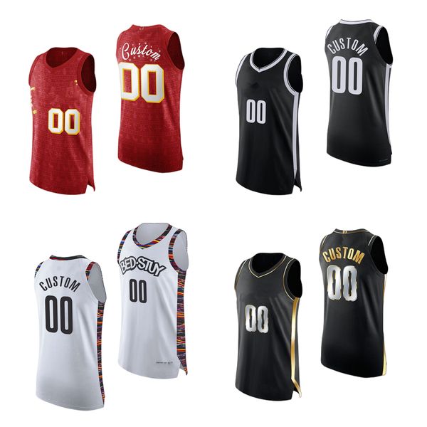 

custom authentic player version stitched basketball jerseys 7 durant 11 irving 10 simmons12 harris 00 royce 30 curry 24 thomas 20 sharpe 33, Black;red