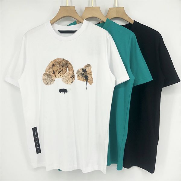 

summer mens womens designers t shirts for men s fashion bear luxurys letter embroidery tshirts clothing ces short sleeved tshirt tees 2022, White;black