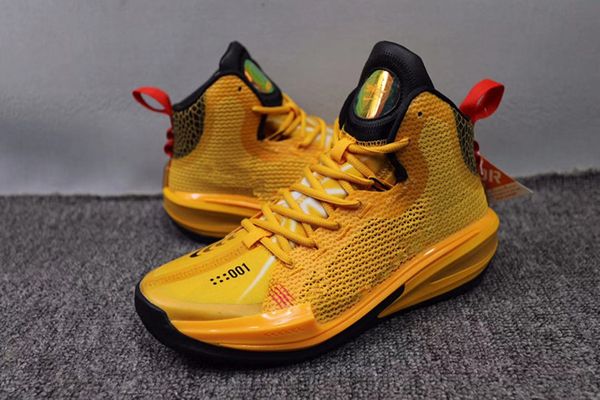 

zoom gt cut high yellow men basketball shoes 2022 pink blue white green black colorway sport shoe sneakers with box size7-12