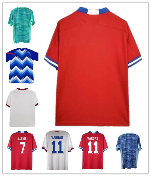 

2021 chile soccer jerseys alexis a.vidal valdivia medel e.vargas custom 2022 home away red white football shirt sdbfdsdg, Black;yellow
