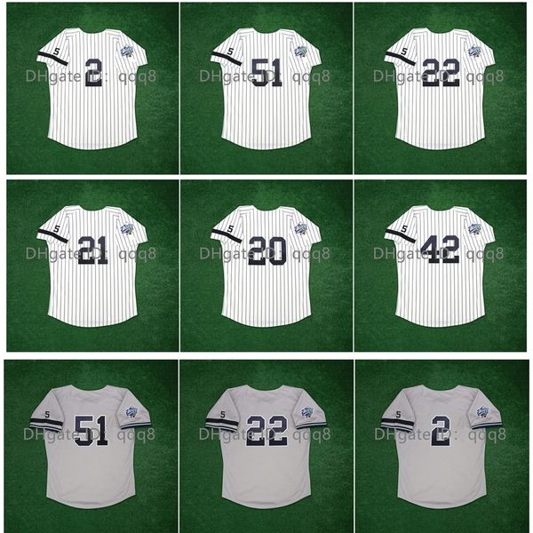 Kob NA85 Vintage 1999 Dünya Serisi Beyzbol Forması Derek Jeter Bernie Williams Roger Clemens Jorge Posada Mariano Rivera Boyutu S-XXXXL