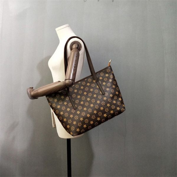 

[soft leather texture]women's bag new versatile handbag printed one shoulder large capacity simple tote bag bags_modelwe0z