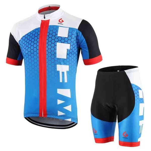 

2022 the latest bicycle riding clothing suit factory direct sales new short sleeve team breathable, Gray