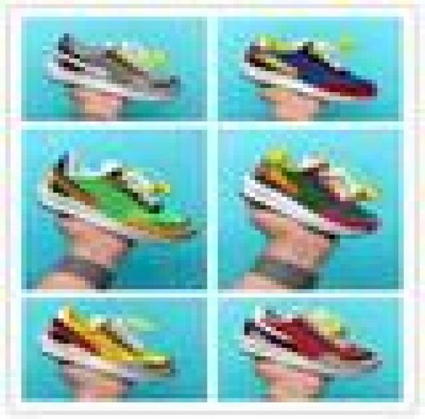 

2020sacai x ldwaffle kids running shoes boys girls green gusto sneaker waffle pine green sneakers ldwafflesacai ldv waffle sports, Black
