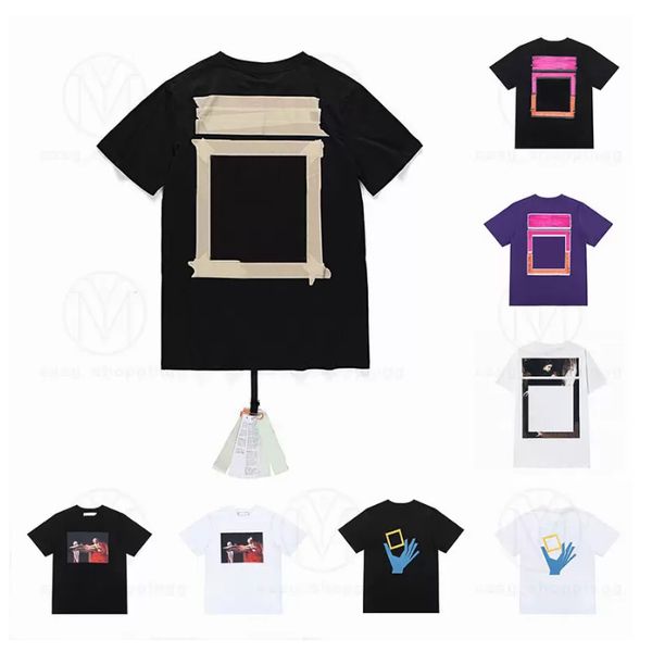 

50%off summer mens women designers t shirts loose tees fashion brands man s casual shirt luxurys clothing street shorts sleeve clothes tshi, Black;brown