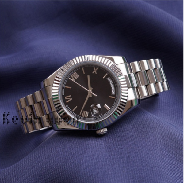 

mens mechanical watch automatic gmt blue ted ceramic gold, Slivery;golden