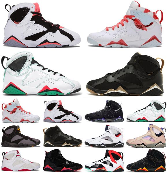

og jumpman 7s basketball shoes women mens 7 vii sapphire psgs citrus french blue raptor patta sweater trainers sneakers size 36-47