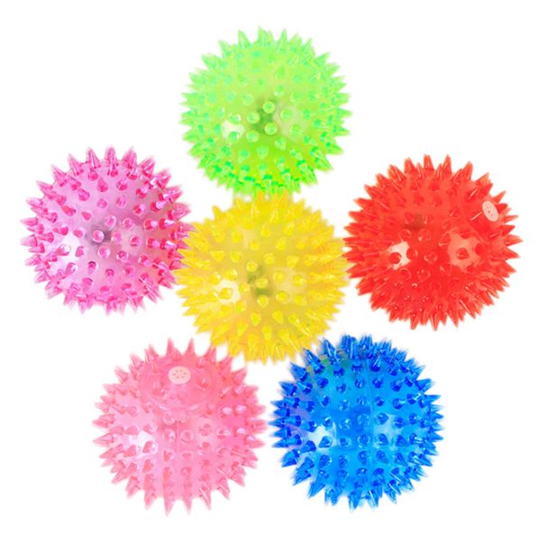 

soft rubber luminous pet dog chewing elastic ball toy s