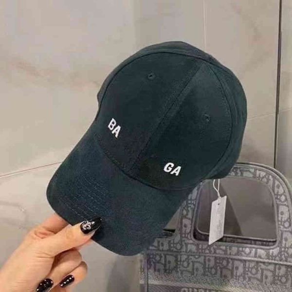

2022 new men's and women's baseball caps french paris alphabet casual hats outdoor couple sun s06, Blue;gray