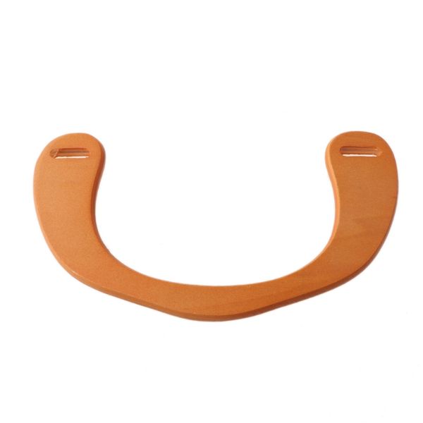 

m6cc u shape wood bag handle for diy handbag shoulder bag making tool, Black